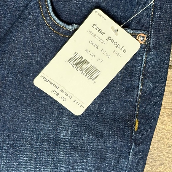 NWT Free People Skinny Jeans Size 27 - Picture 2 of 3
